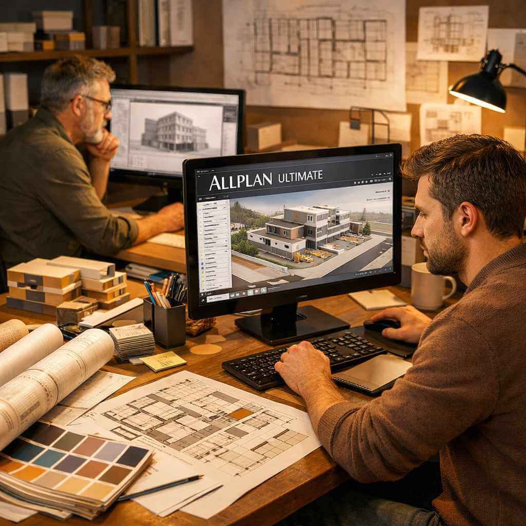 Allplan 2026: La Guida Essenziale per Architetti BIM 3 10 segreti Allplan 2026 che ogni architetto deve conoscere -architetto al computer