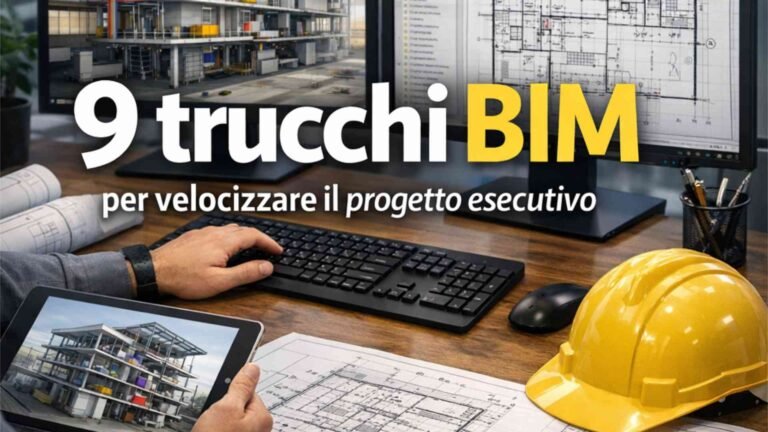 9 trucchi BIM per velocizzare il progetto esecutivo - Intestazione