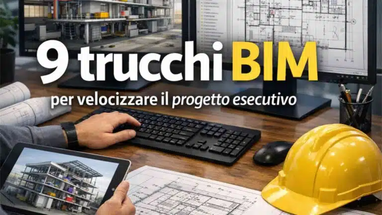 9 trucchi BIM per velocizzare il progetto esecutivo - Intestazione