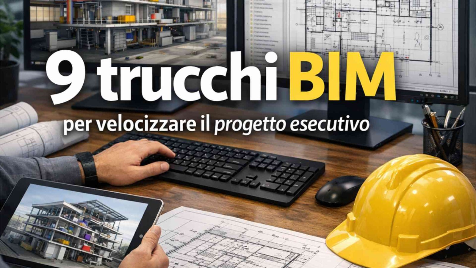 9 trucchi BIM per velocizzare il progetto esecutivo - Intestazione