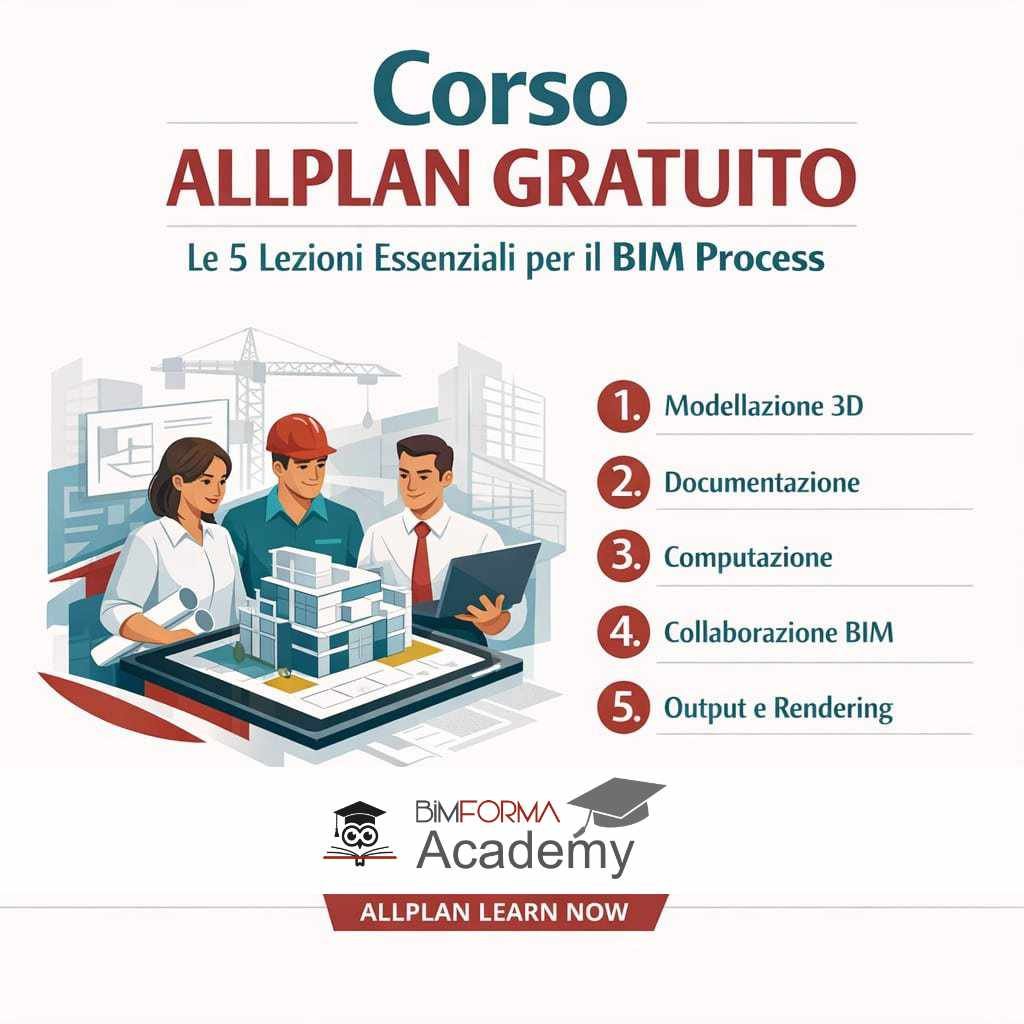 Corso Allplan gratuito - le 5 lezioni essenziali
